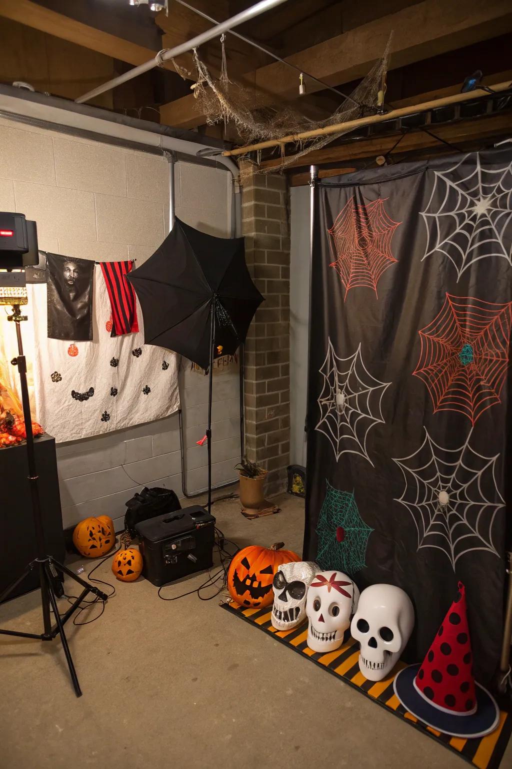 Snapshot points furnish lasting keepsakes of your spooky gathering.