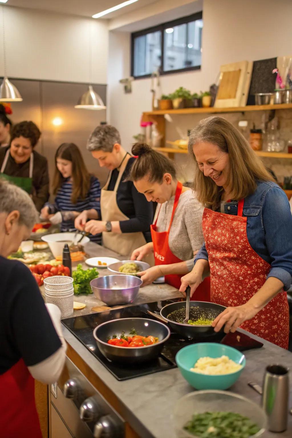 Cook up enjoyment and flavors through a participatory gastronomy seminar.