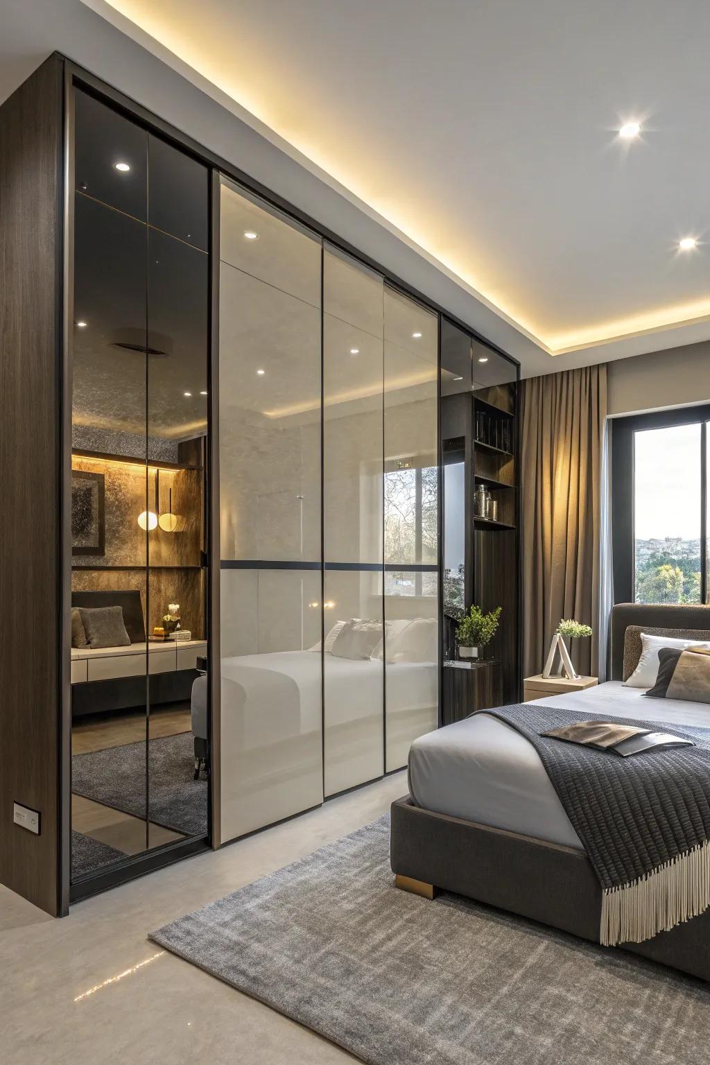 High shine polishes introduce vibrancy and sophistication.