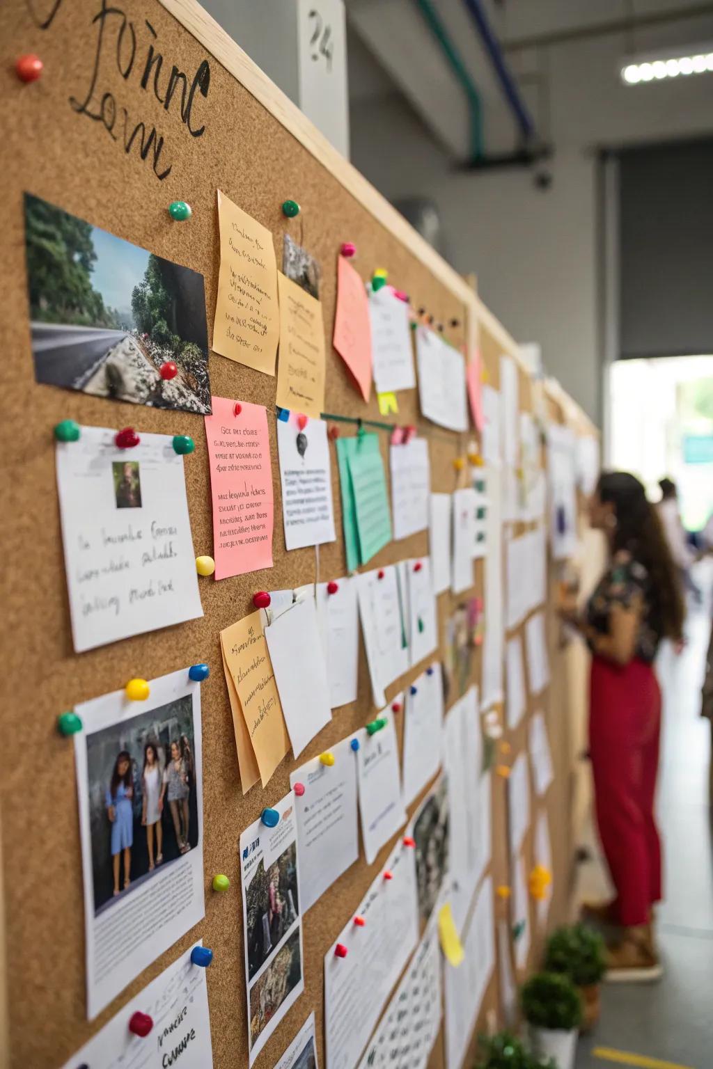 Fiberboard walls are functional and fun.