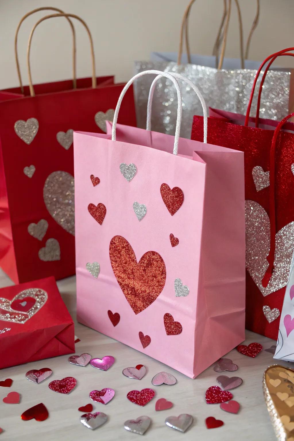 Metallic embellishments append a luxurious impression.