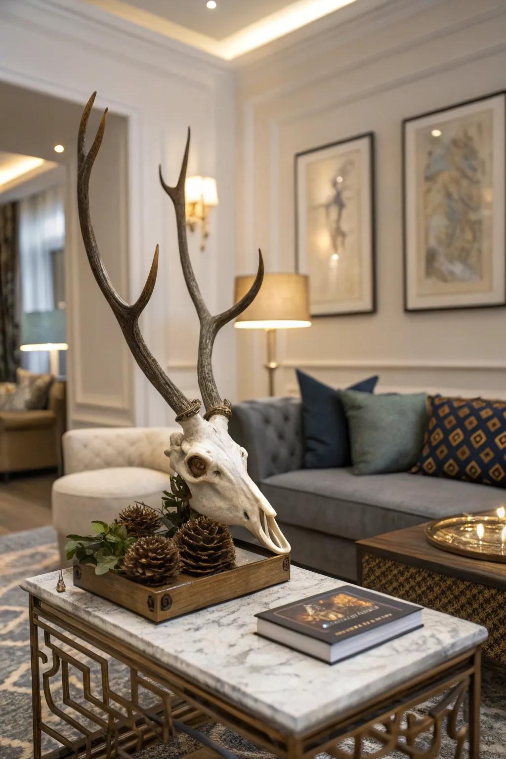 Showcase your mount with a tabletop display.