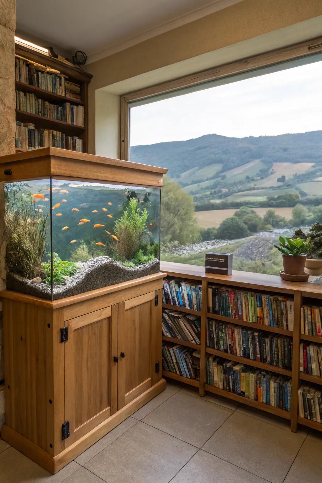 Unwind in a tranquil rural setting.