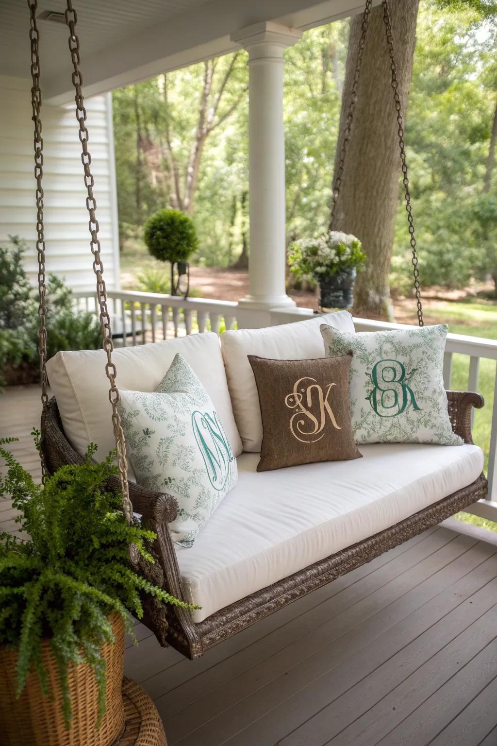 Make your swing unique with personal touches.