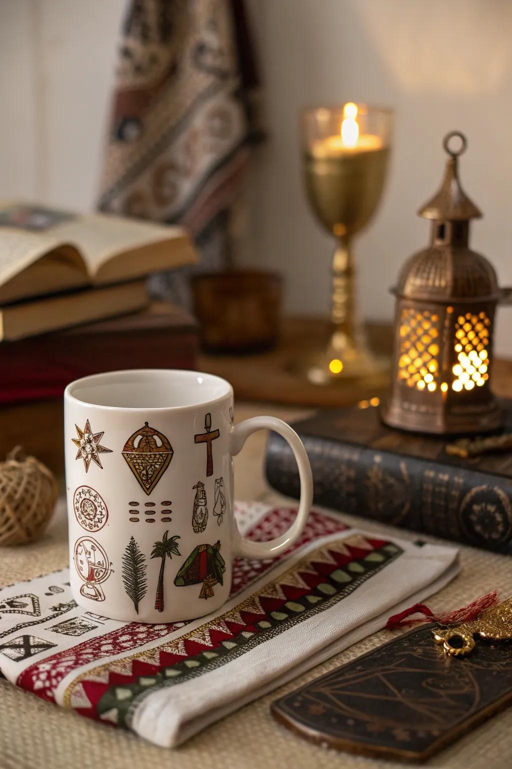 A mug that honors granddad's proud heritage.