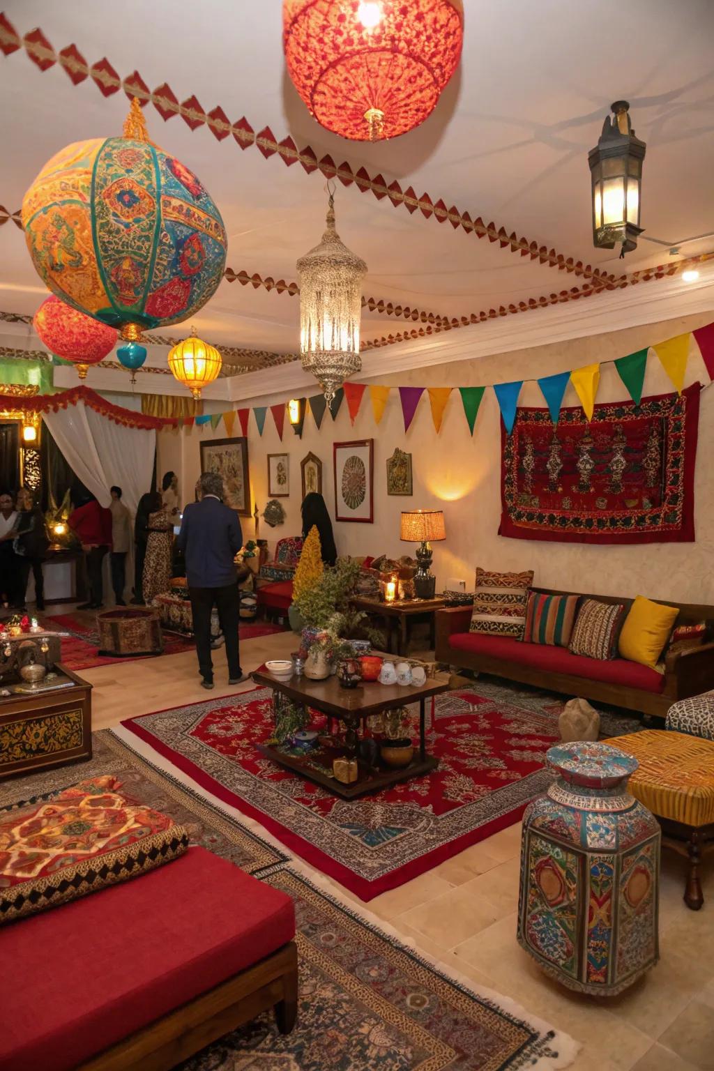 A cultural celebration arrangement that shares legacy and customs.