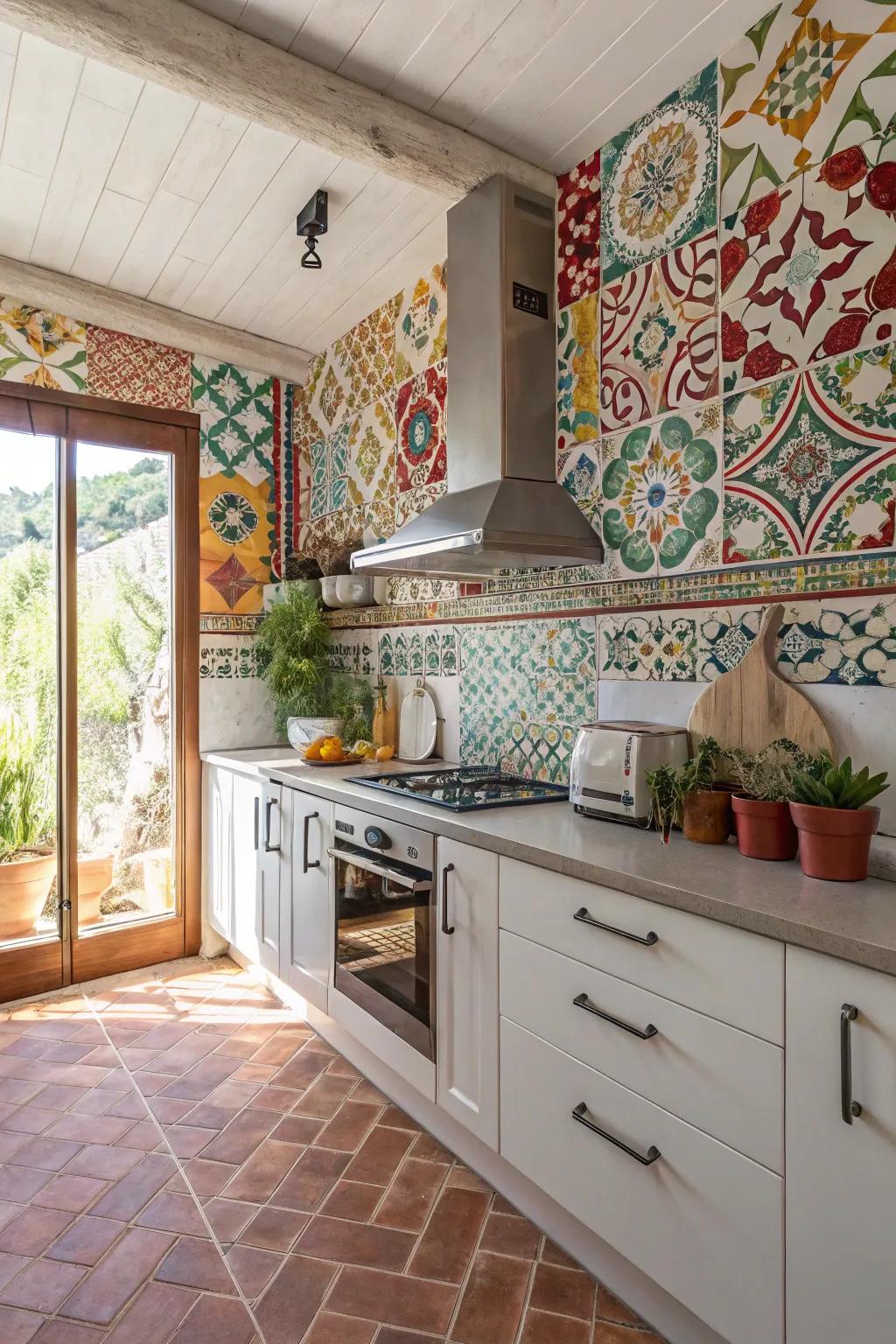 Bold patterns inject vibrancy, creating an impressive impact.