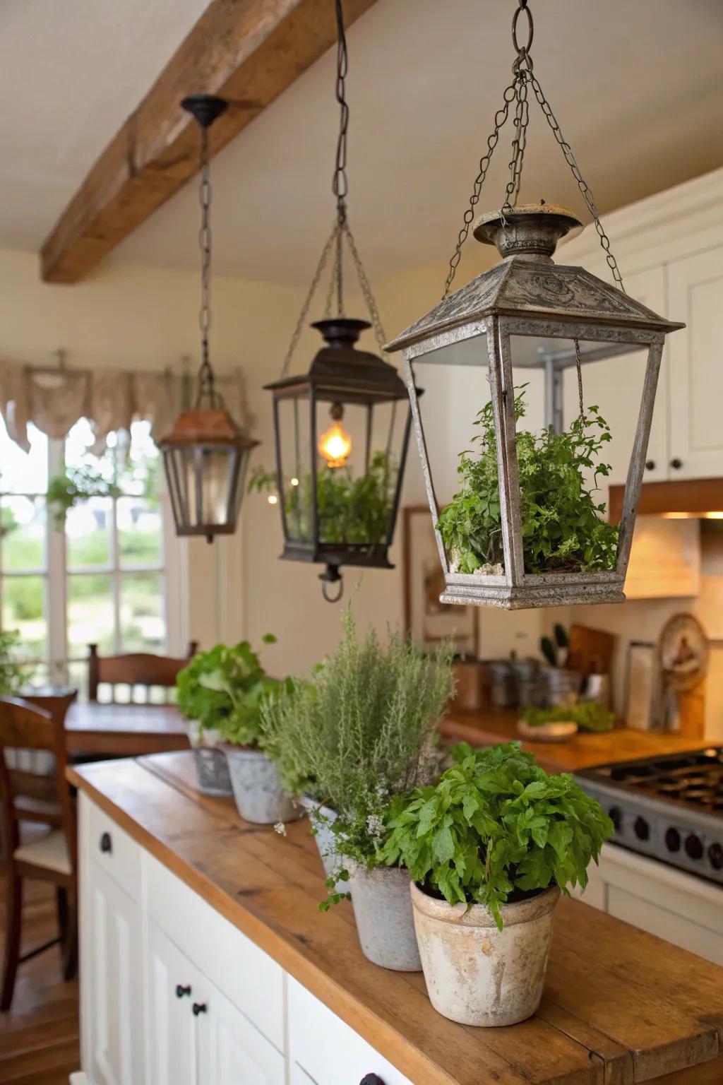 Repurpose nightlights into unparalleled herbal planters.
