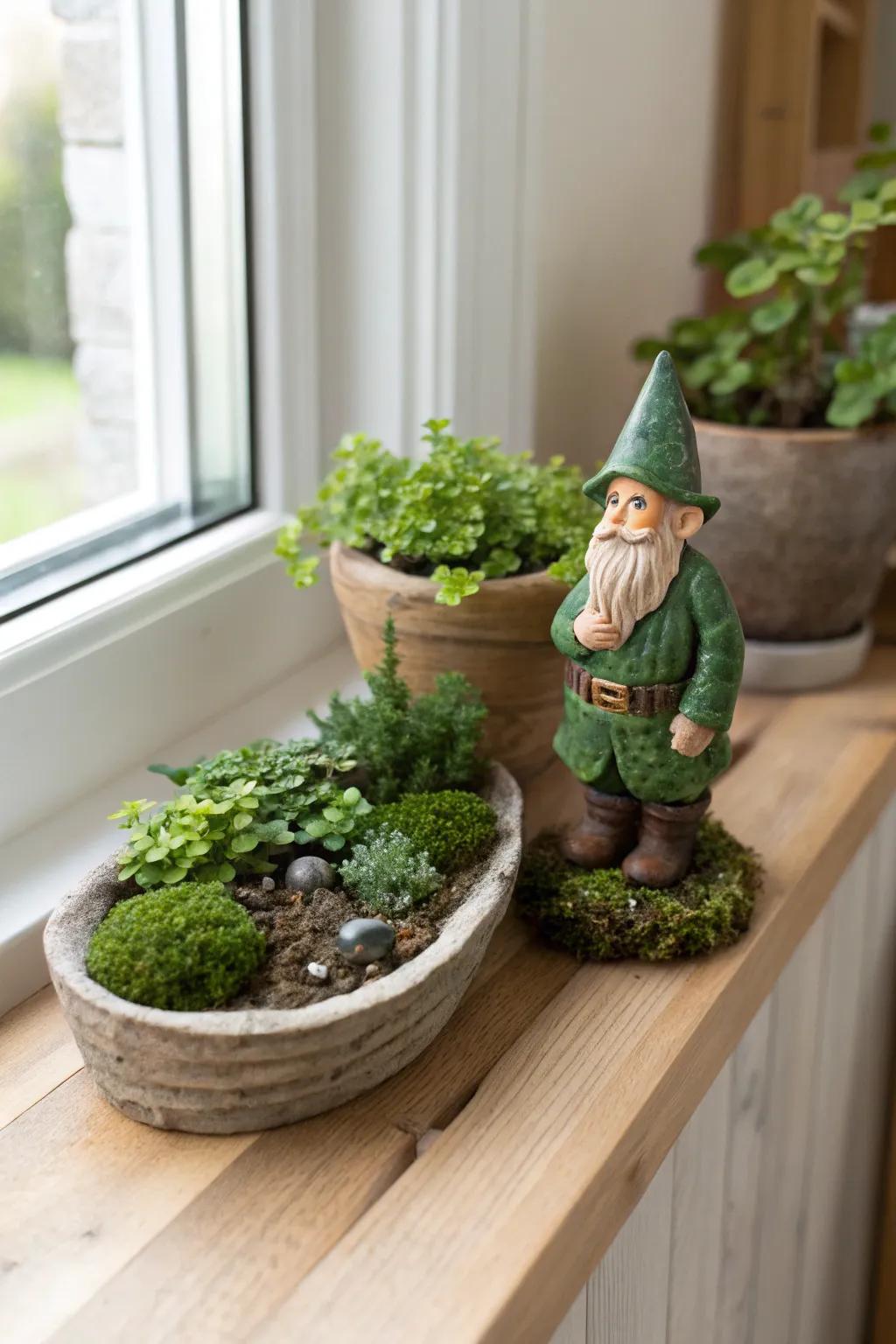 Convey a sprinkling of enchantment to your abode with an endearing sprite garden that delights with each peep.
