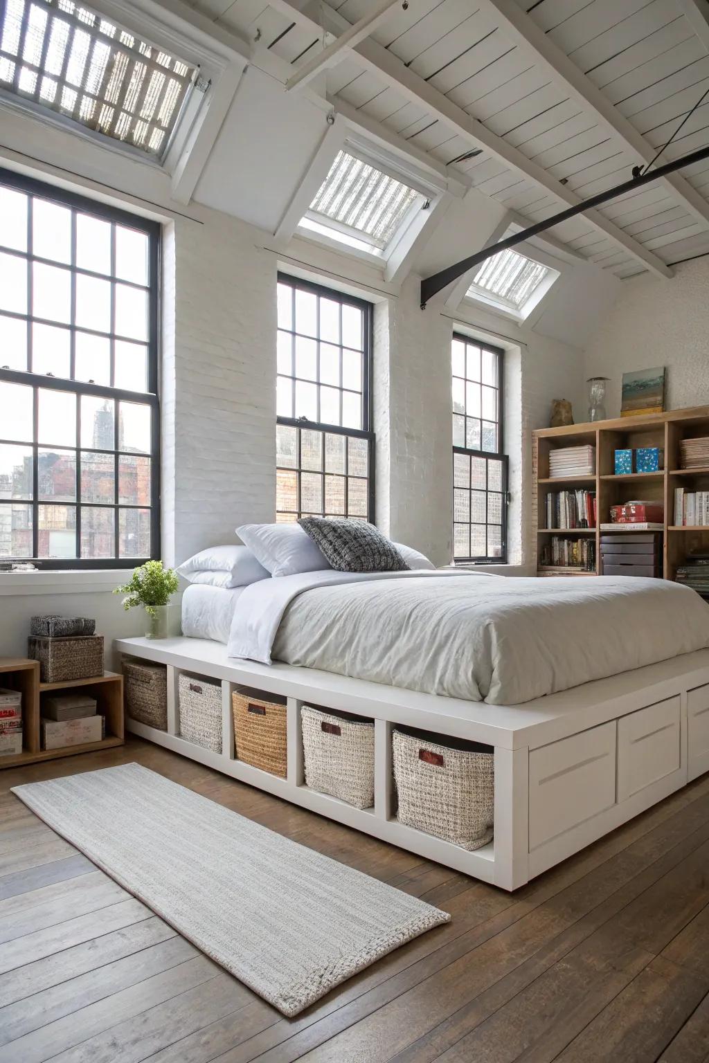 Optimize storage with intelligent under-bed solutions.