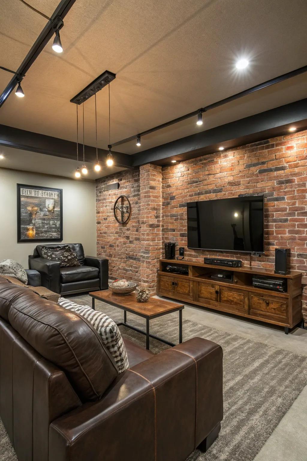 Embossed walls append depth and intrigue to your decor.