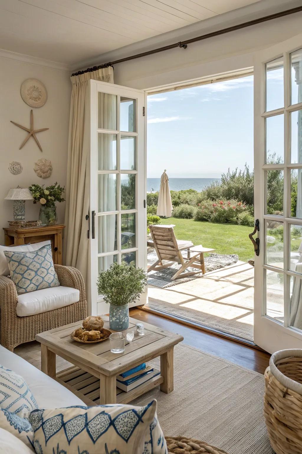 Indoor-outdoor design fosters a seamless flow.