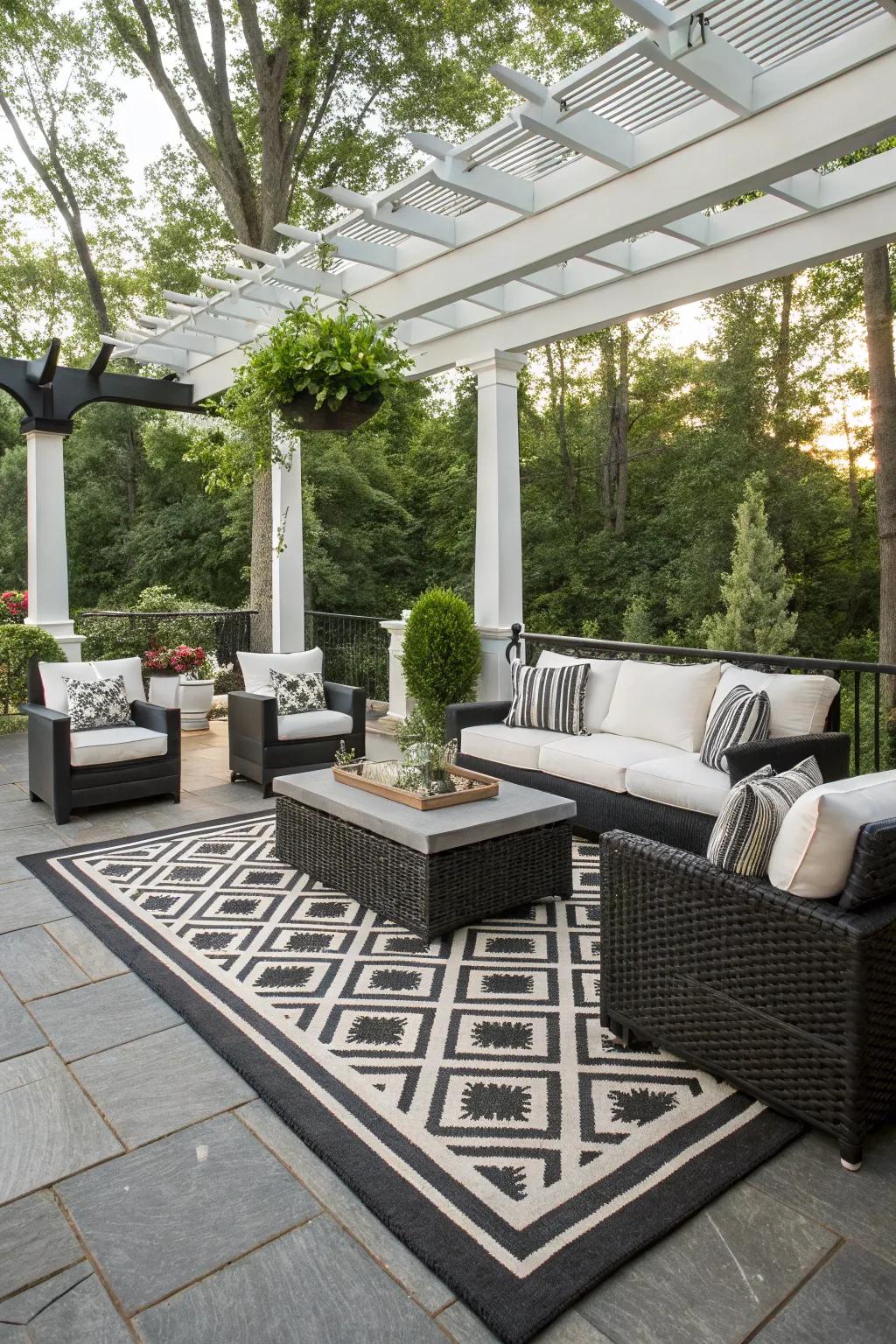 Chic sophistication with monochrome themes.