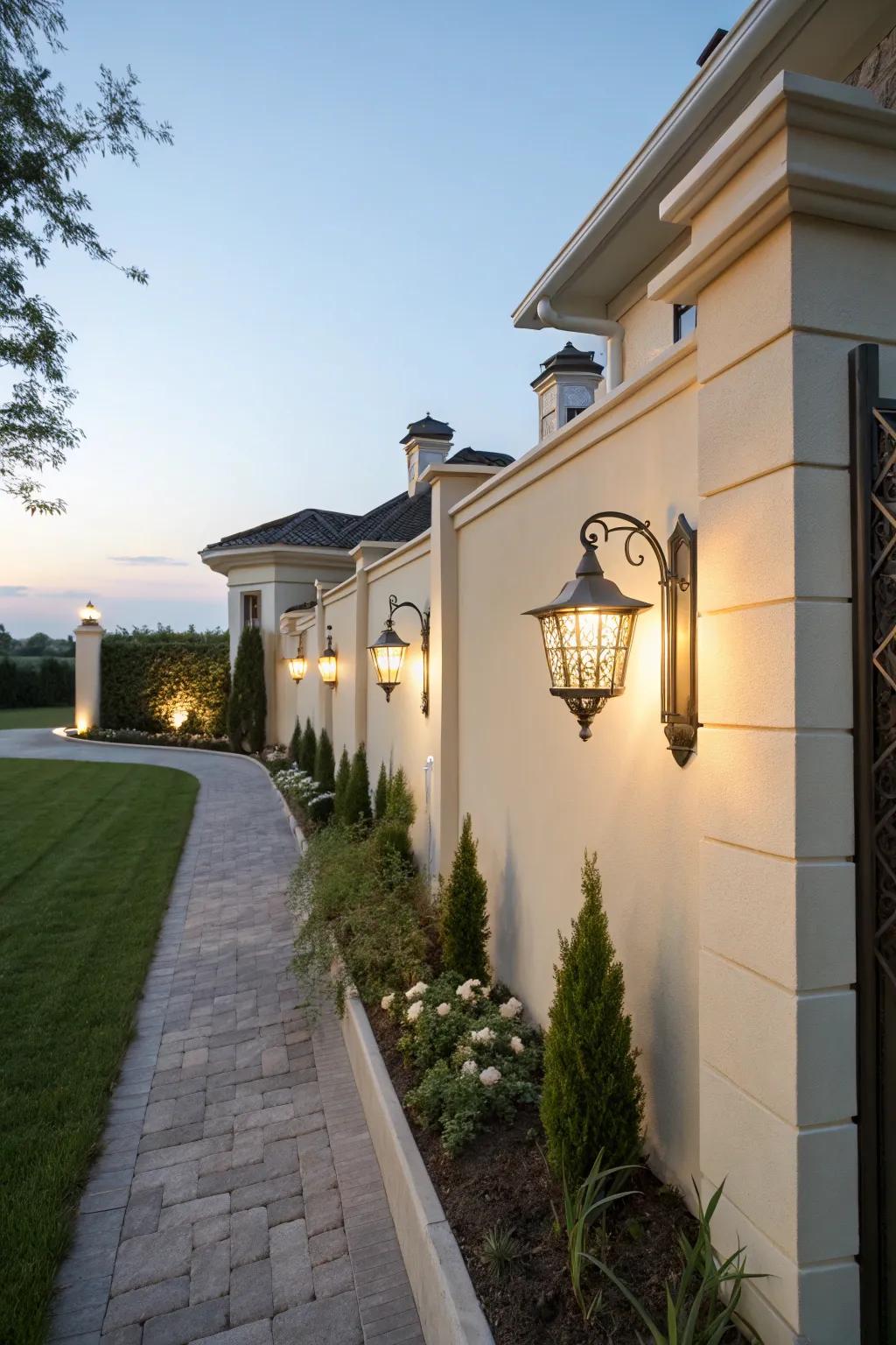 Achieve a polished look with cohesive layout lighting.