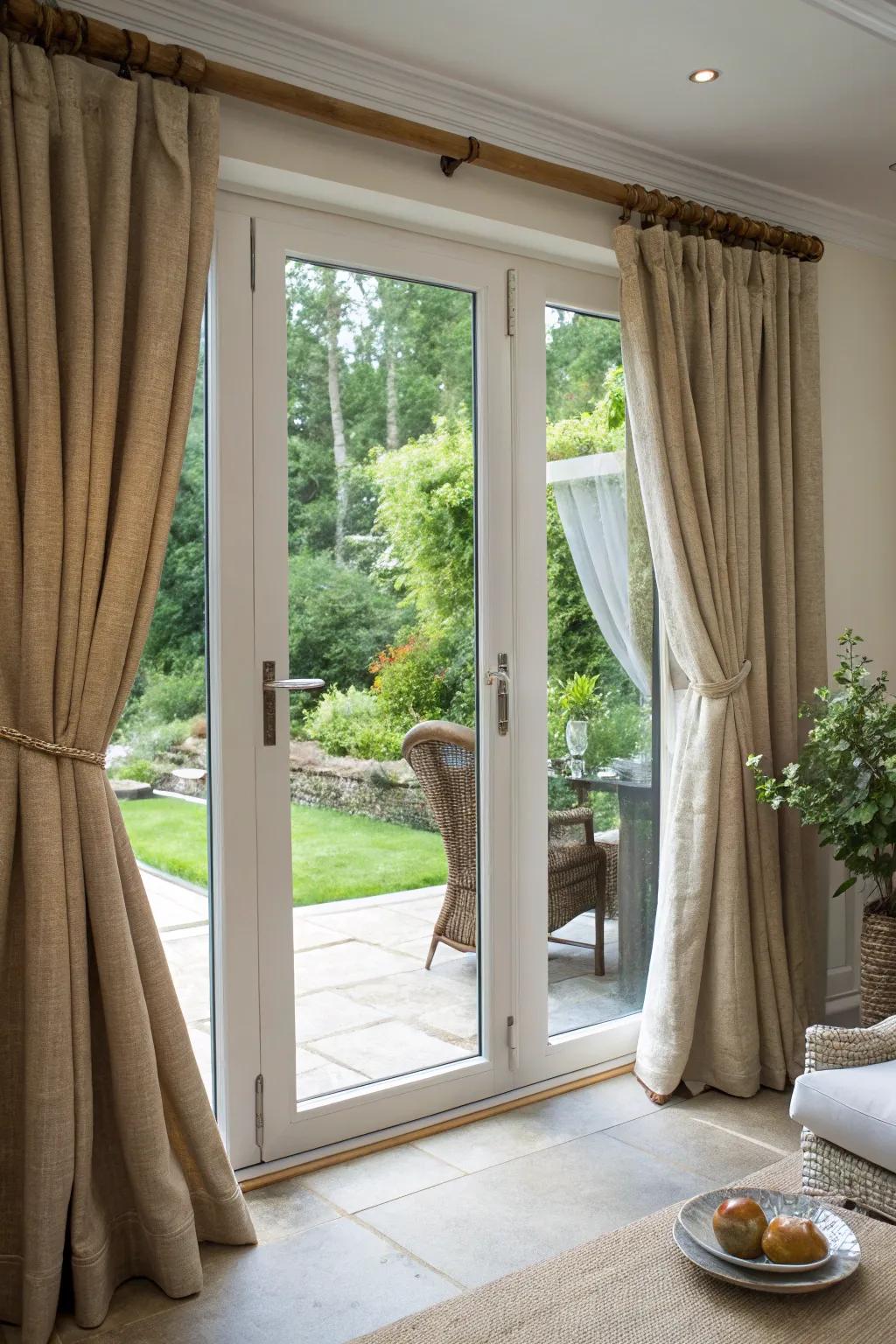 Environmentally considerate coverings contribute to a more mindful and sustainable living space.