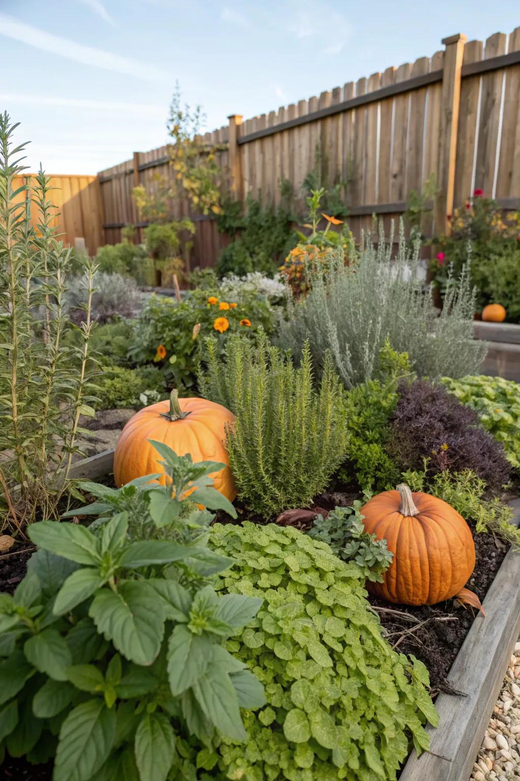 Pleasant fragrances and sights.