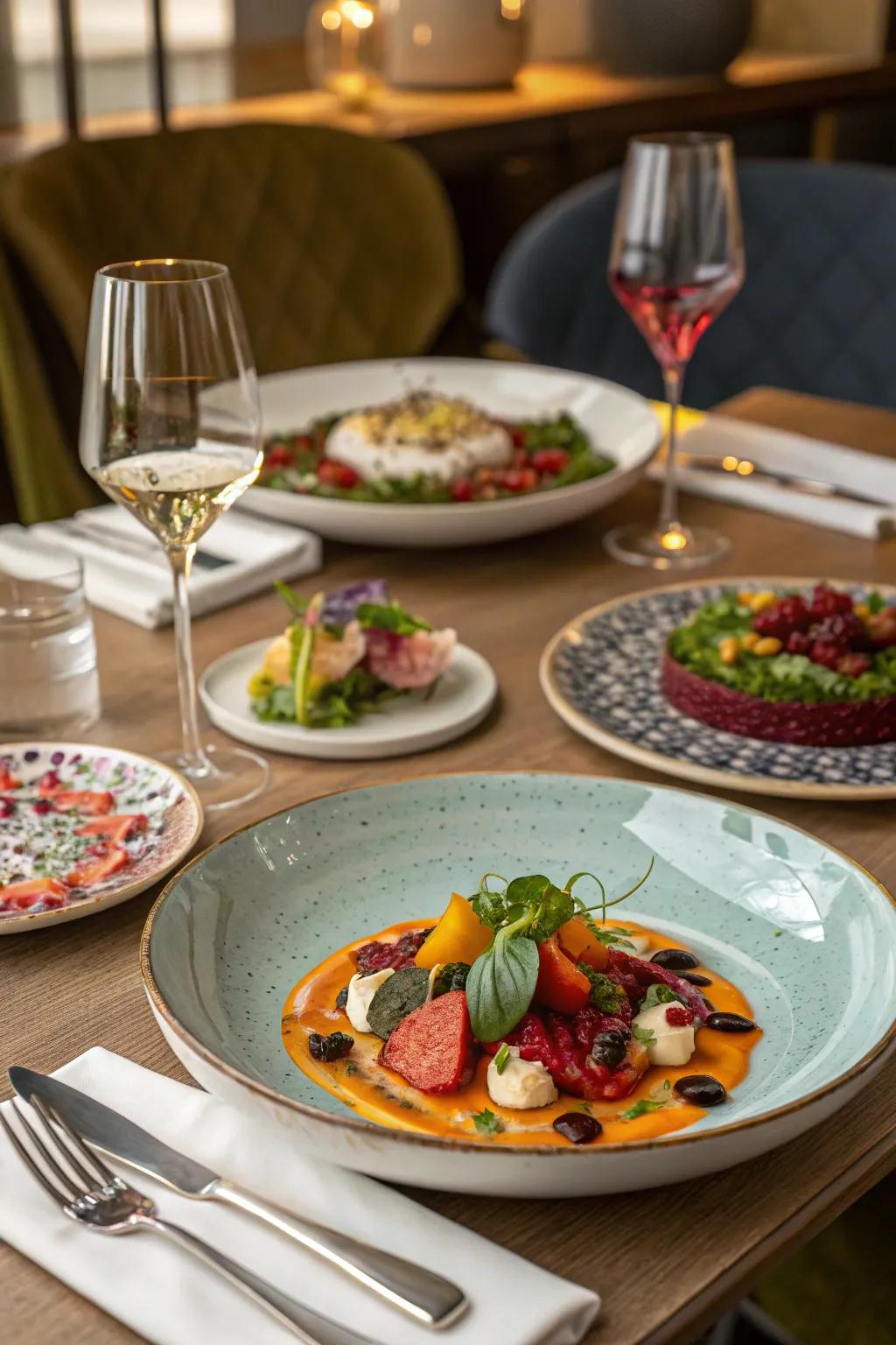 Mesmerize the eye with beautiful techniques.