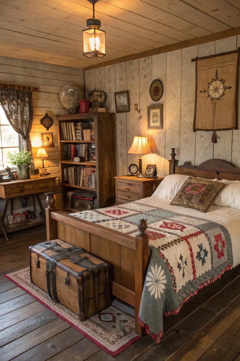 Aged discoveries add history and charm.
