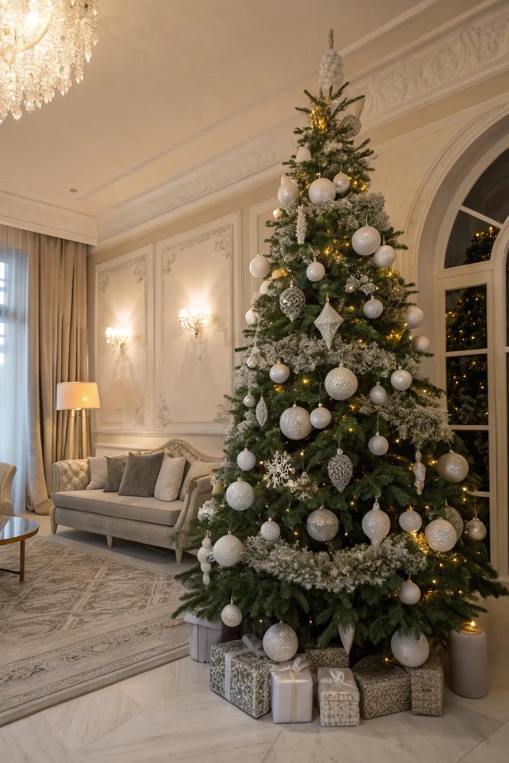 Sophisticated simplicity with a single-color design.