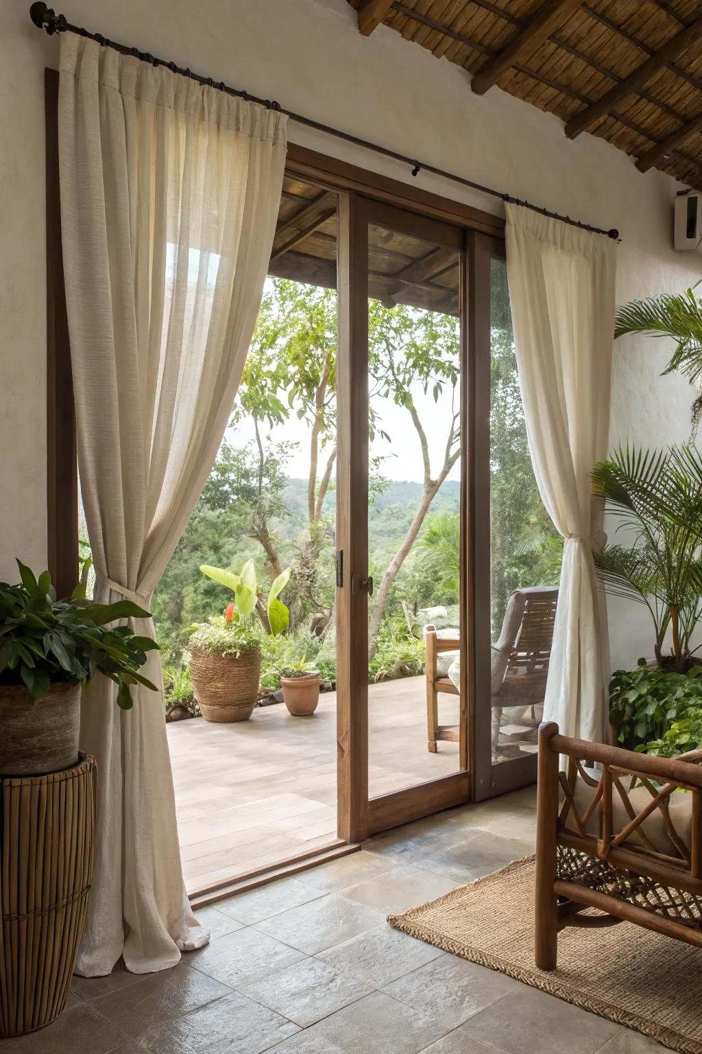 Earth-friendly materials offer style and sustainability.