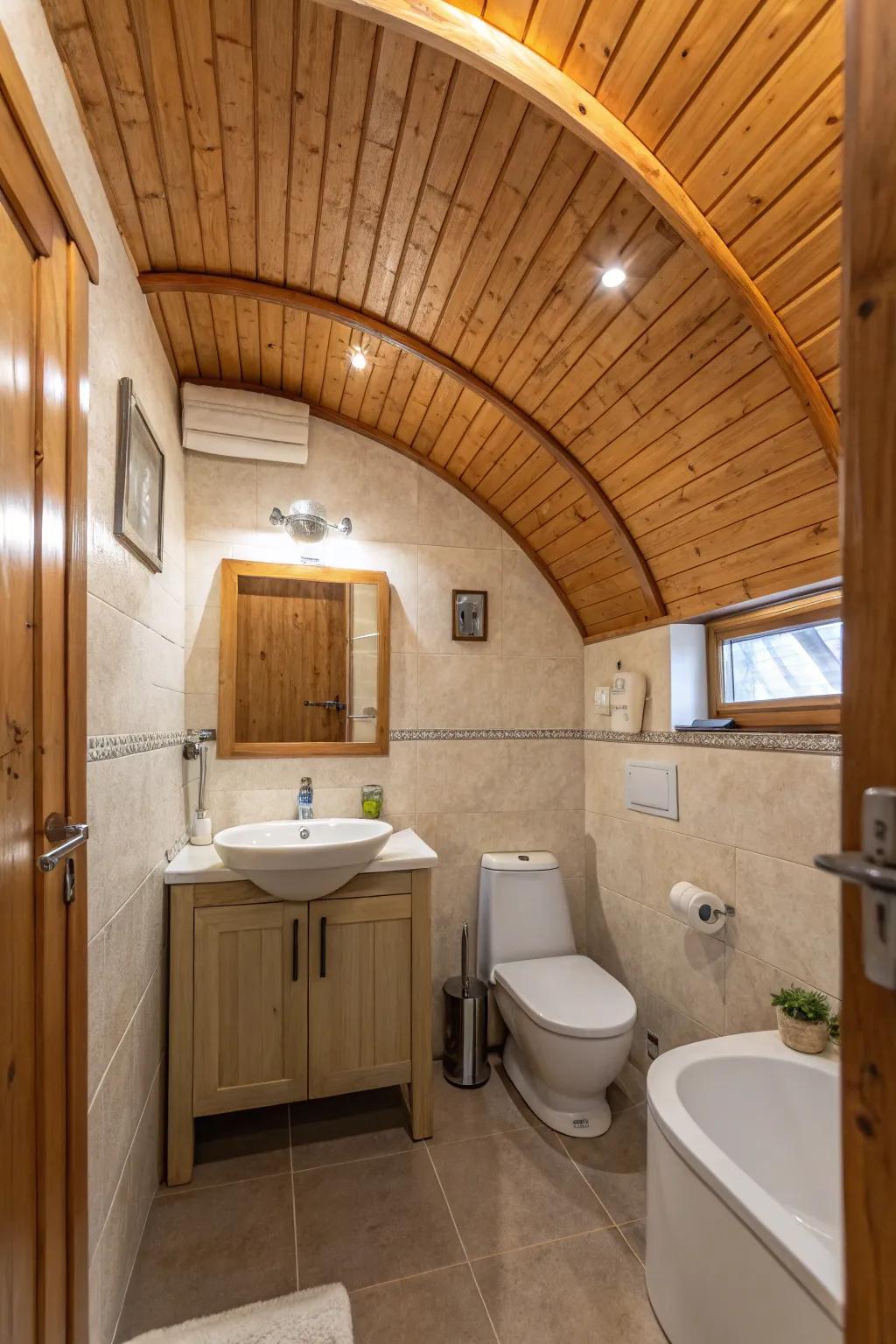 Natural bends add a soft and harmonious touch.