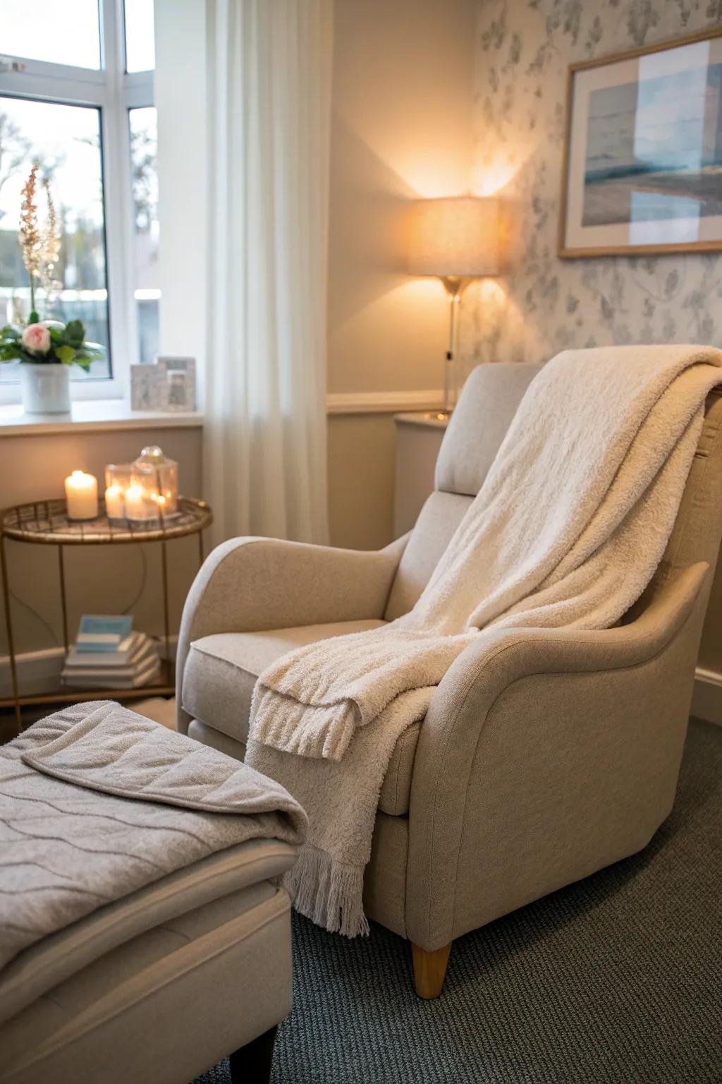 Grant a tranquil area for repose and rejuvenation.