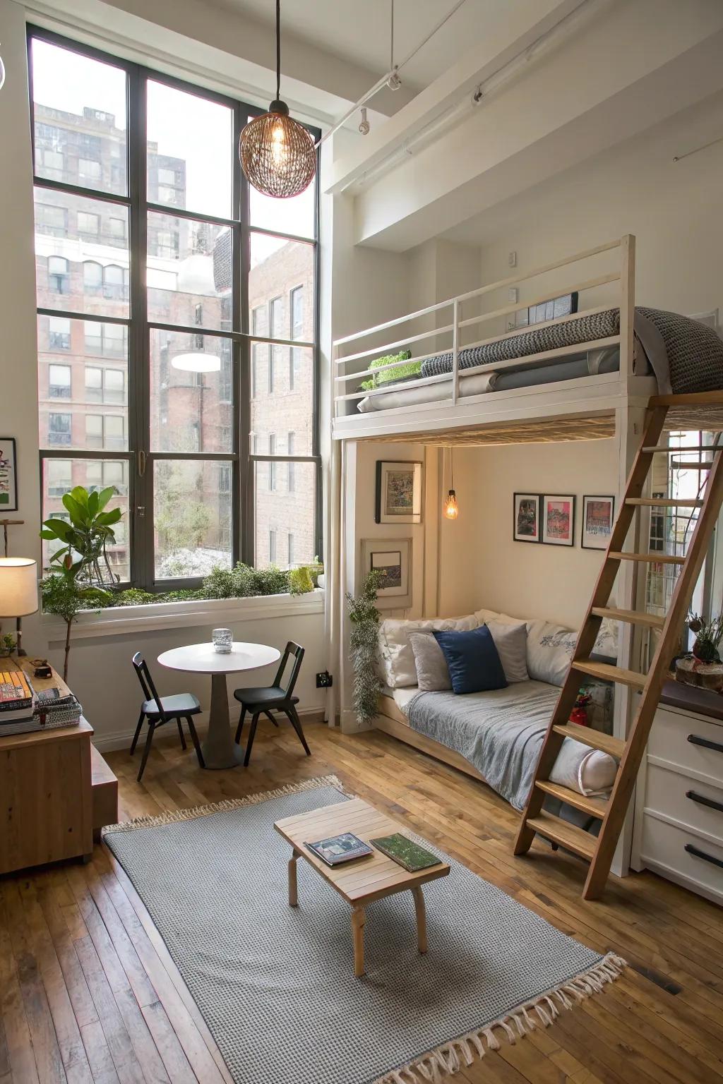 Creative layouts can redefine studio space.