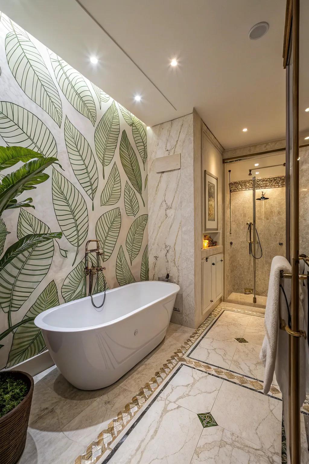 Nature pictures make peaceful retreats.