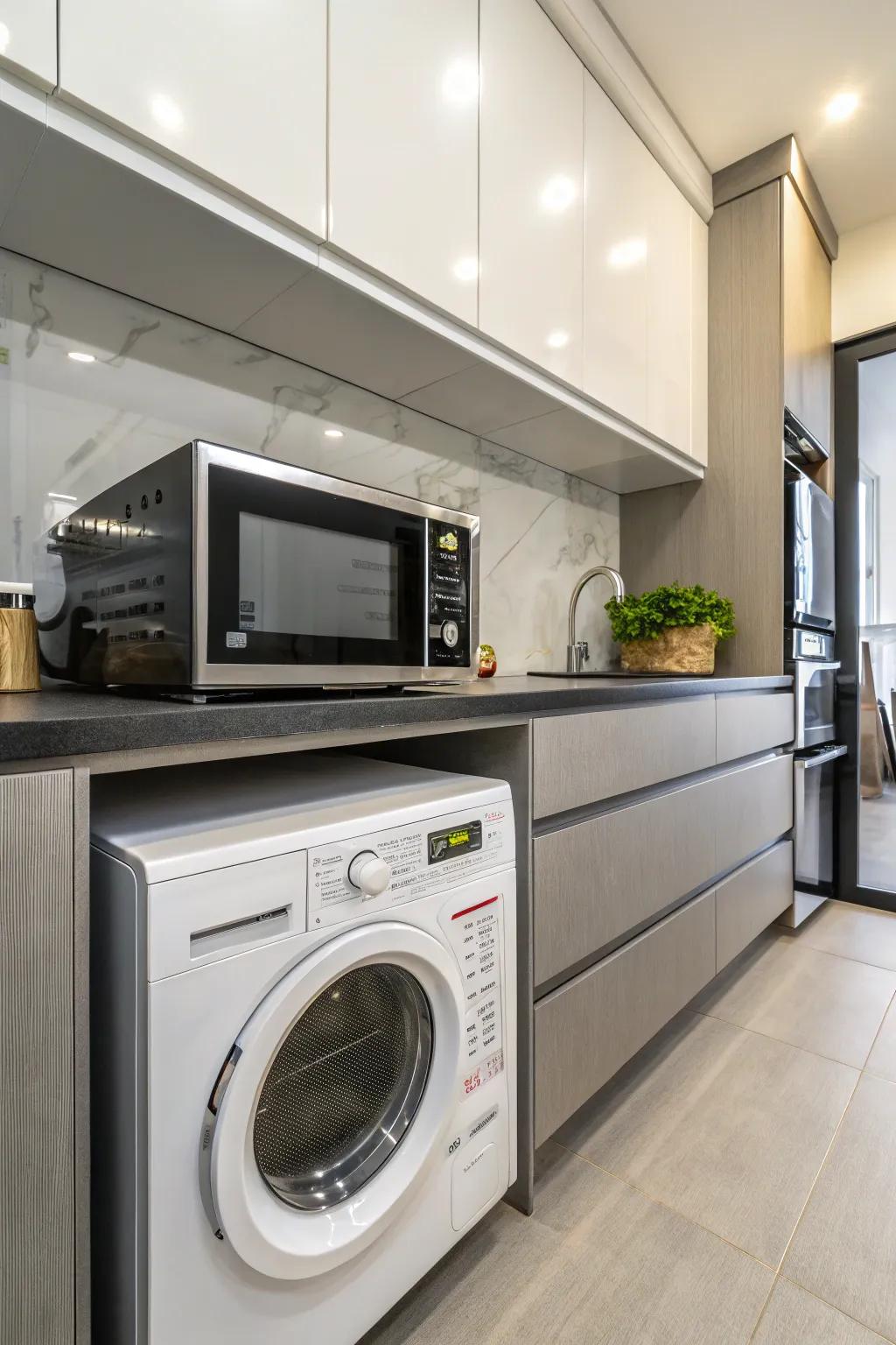 A quick cooker in the utility room frees up space in your main kitchen.