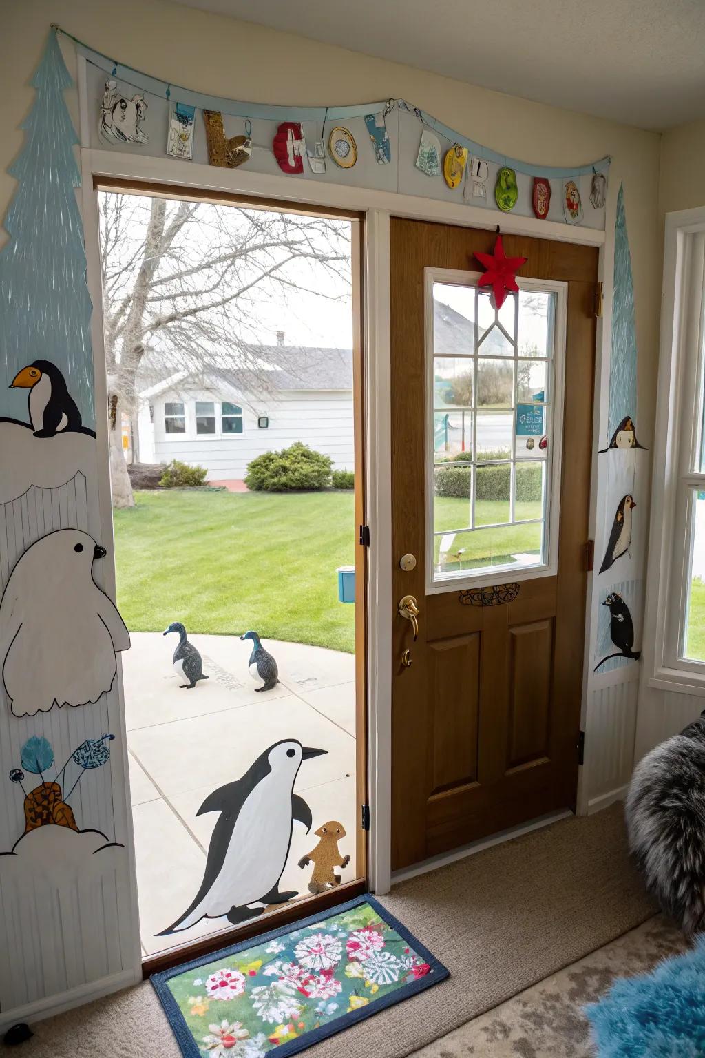 An arctic creature march to enchant and delight.