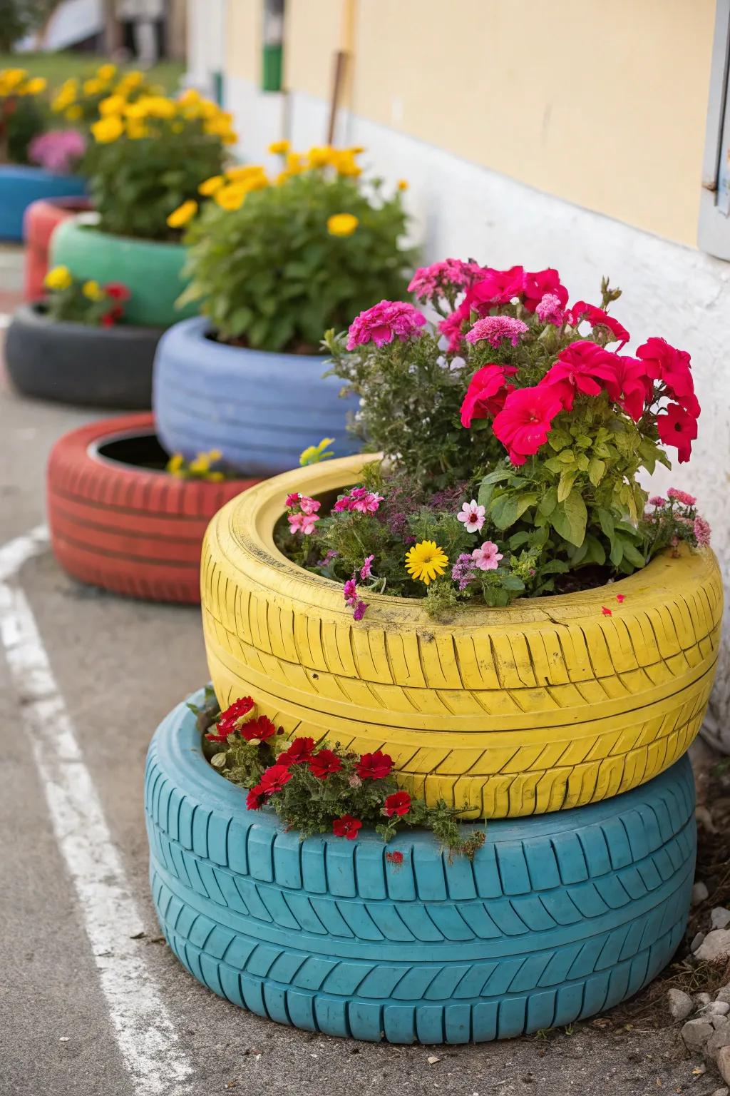 Tires are reborn.