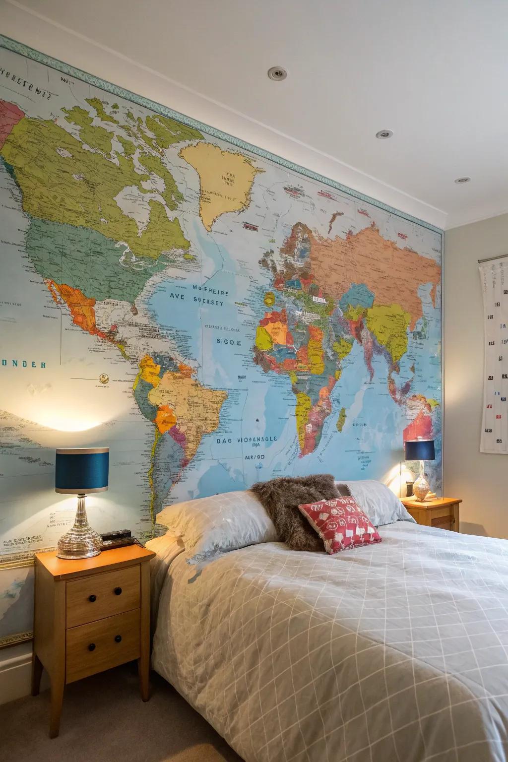 A map adds inspiration.