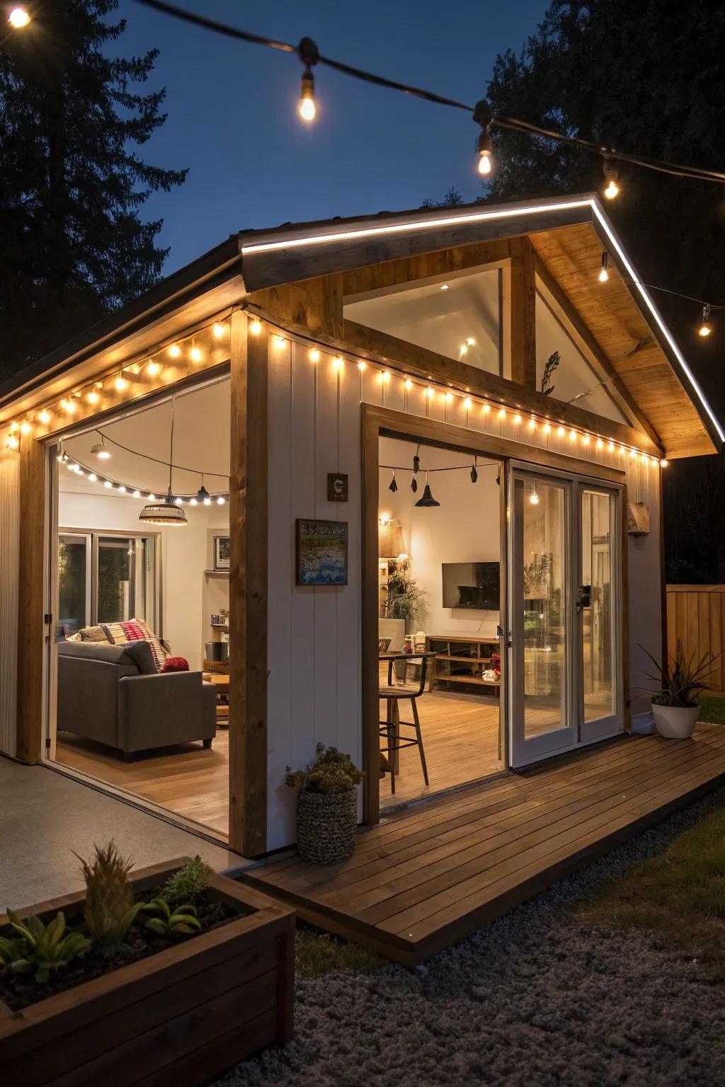 Imaginative illumination alternatives transform the ambiance of your ADU.