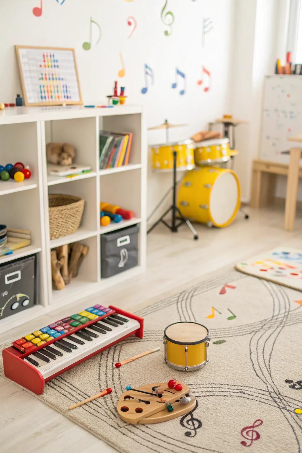 A musical nook igniting ingenuity and rhythmical amusement.