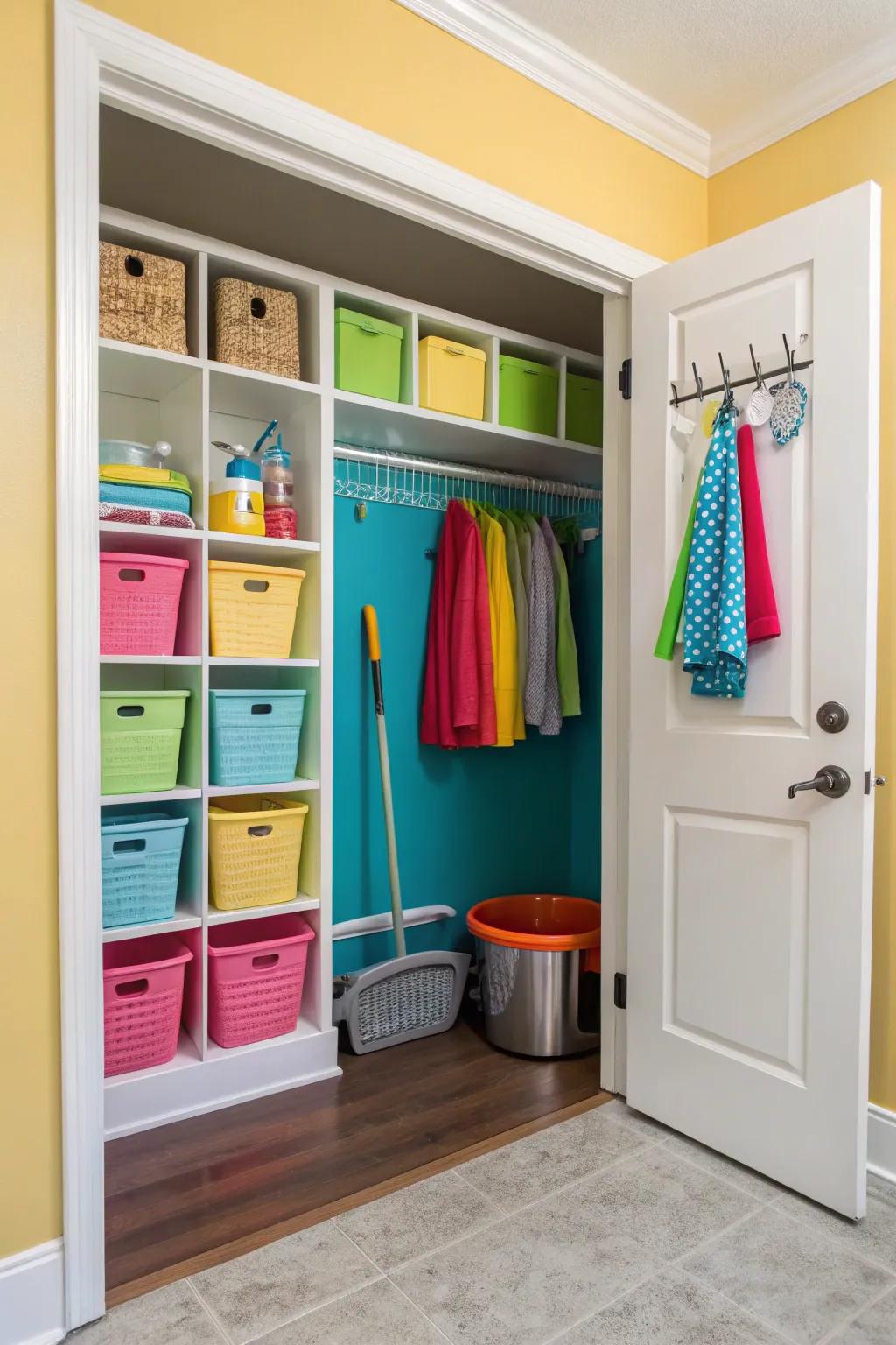Add personality and energy to your closet with a splash of color.