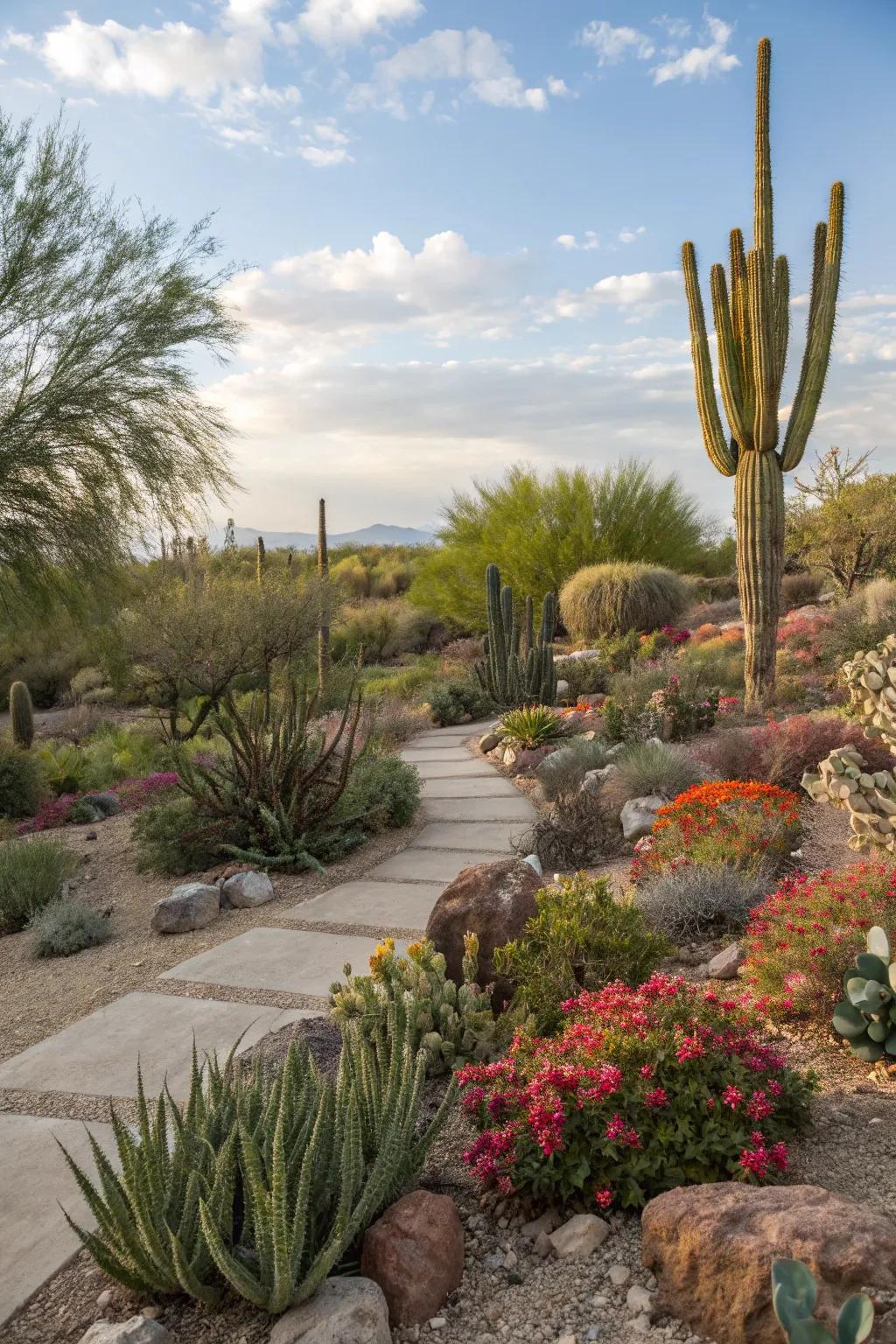 A year-round desert landscape that evolves exquisitely with the seasons.