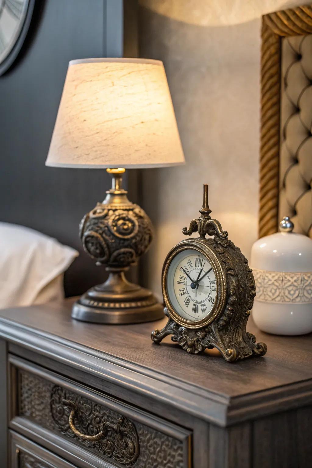 Blending old and new creates a balanced contrast.