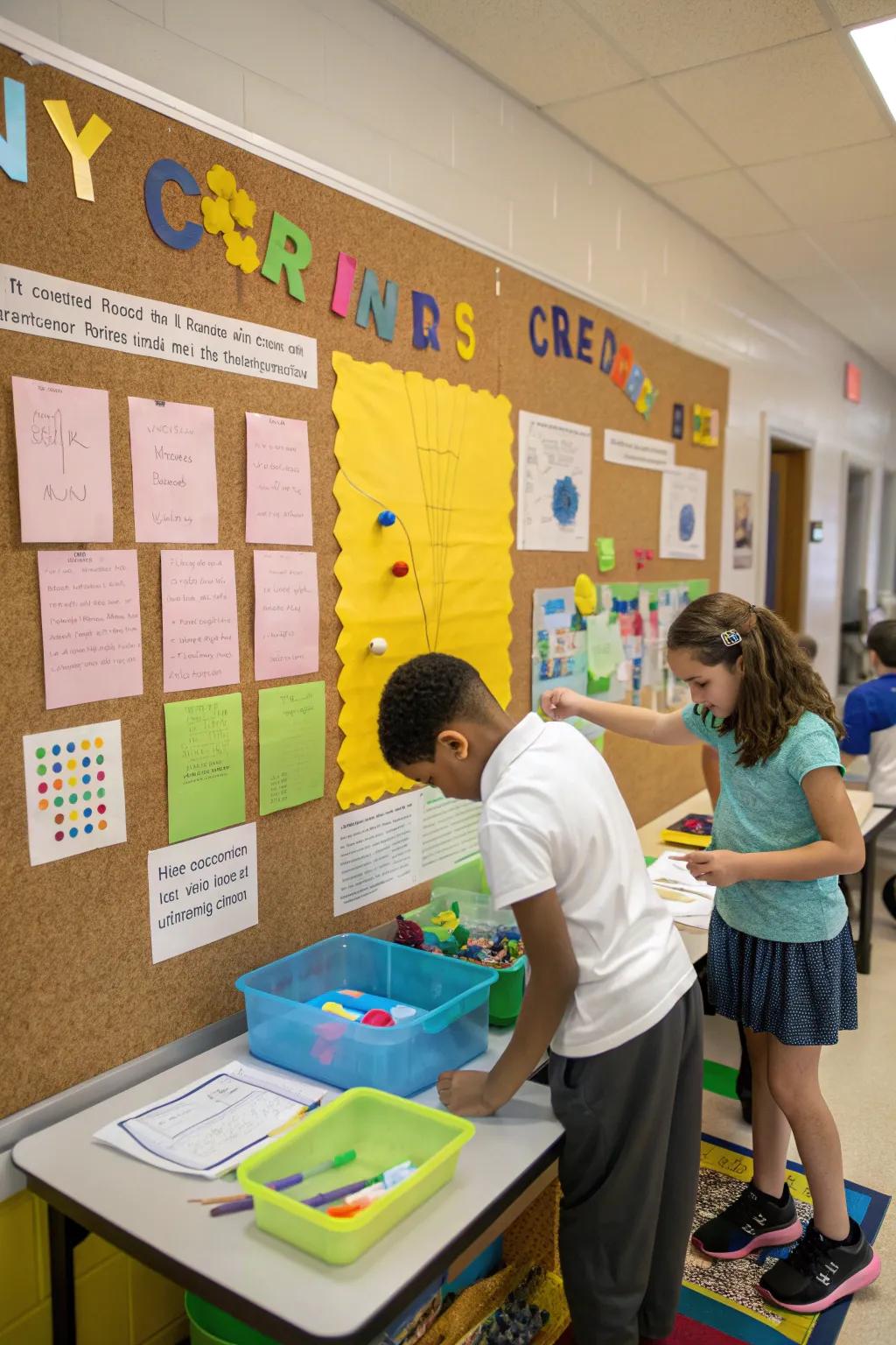 Explore the wonders of science with an interactive classroom hub.