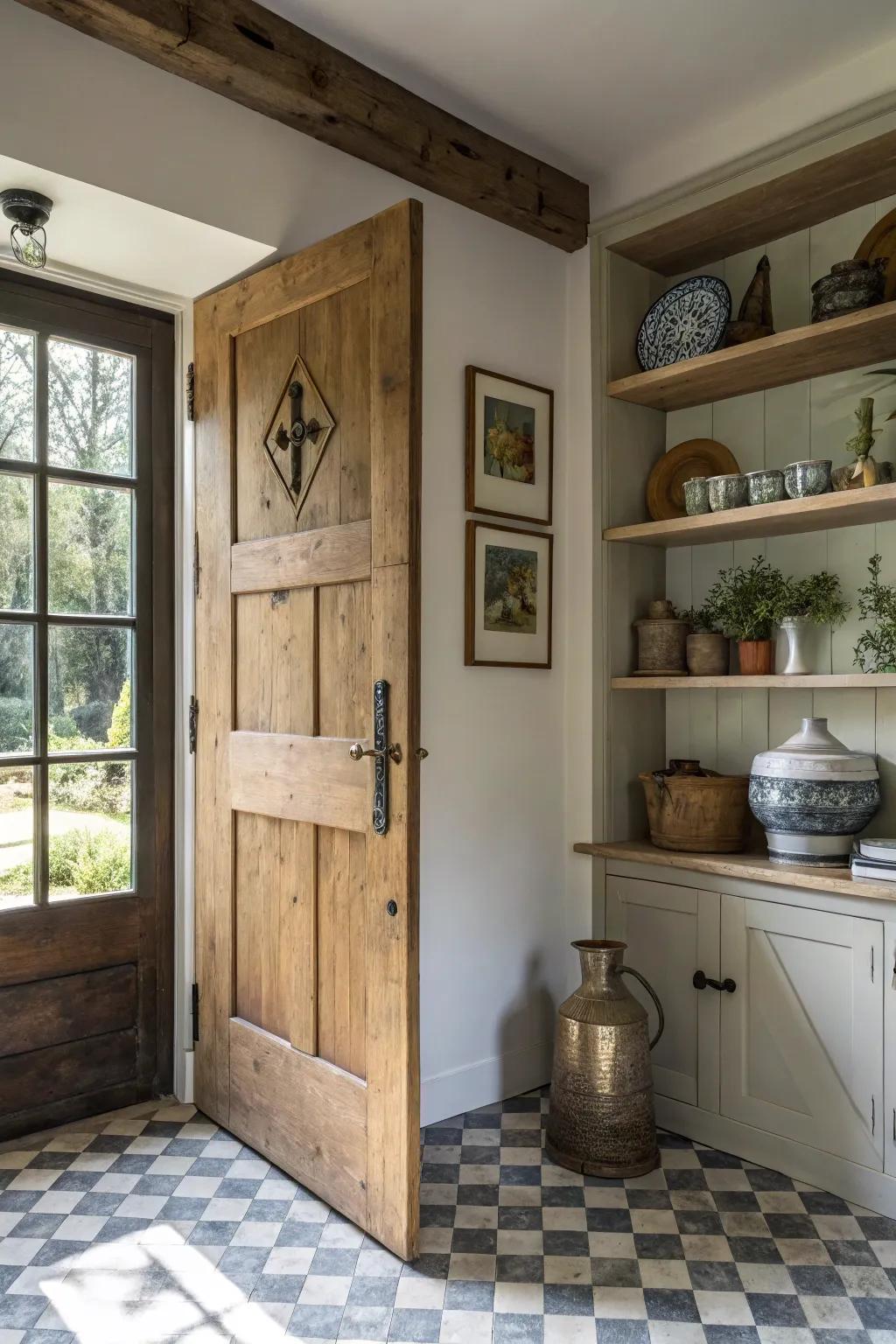 A fusion of styles creates a distinctive area.
