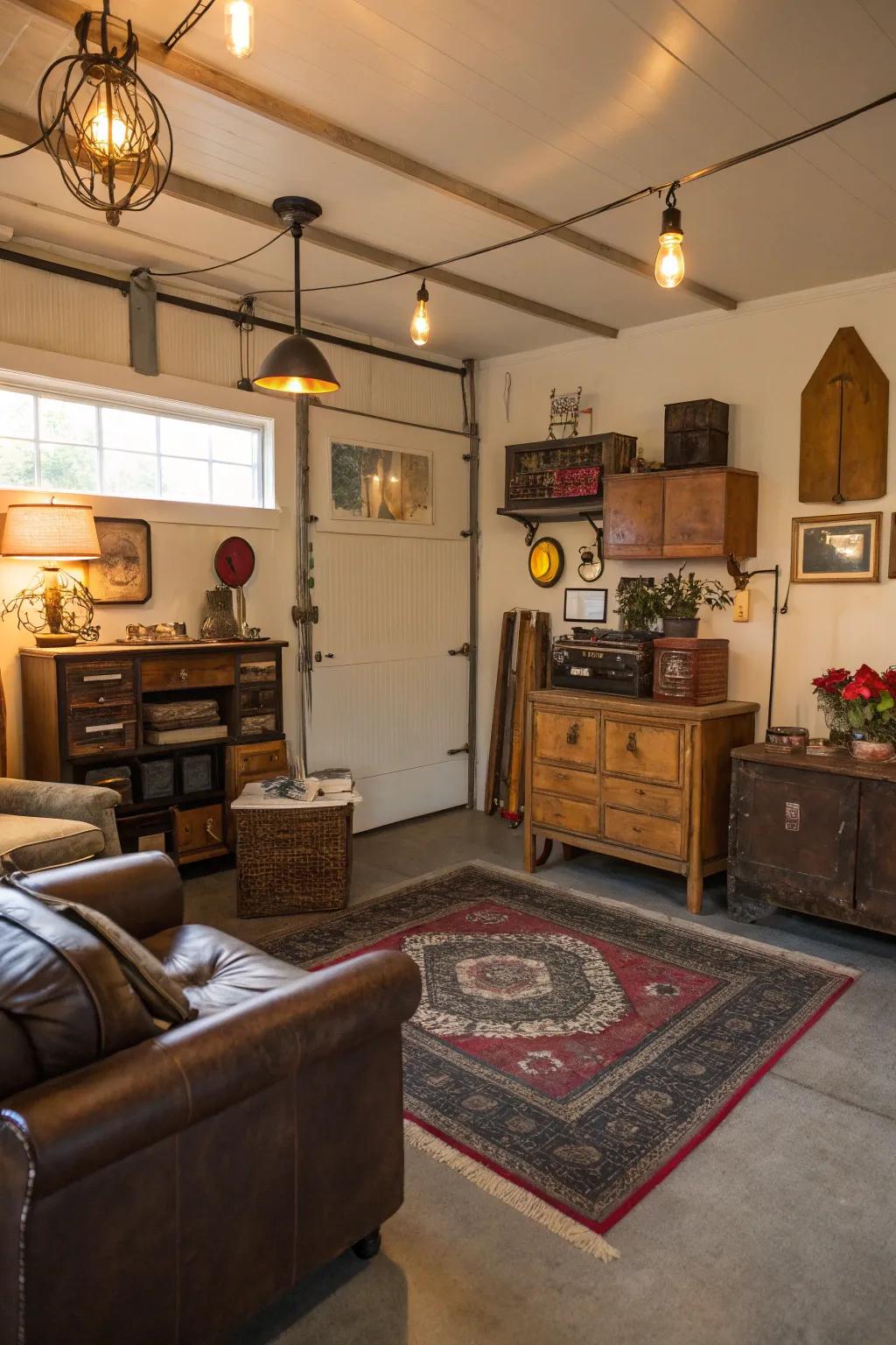 Classic accents inject character and charm into modern spaces.