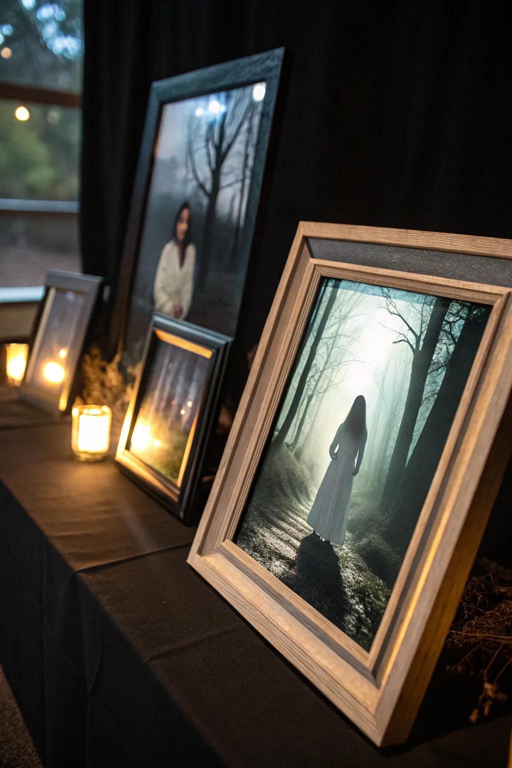 Phantom portraiture for a ghostly family portrait.