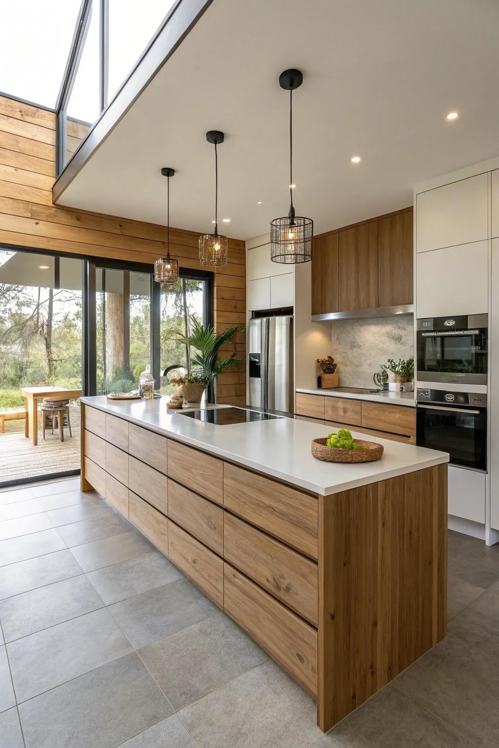 An eco-conscious peninsula that’s stylish and sustainable.