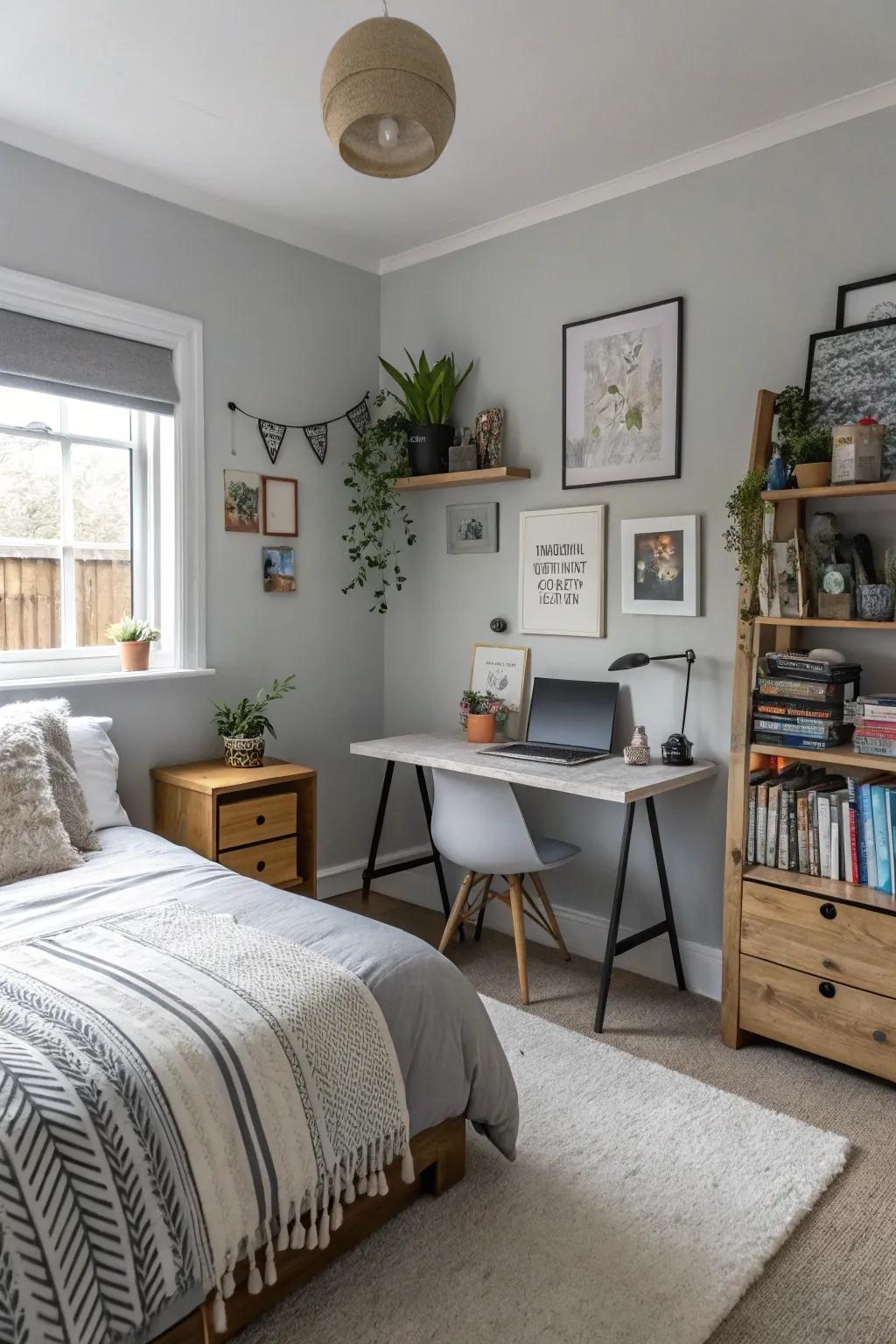 Personal touches add warmth and personality.