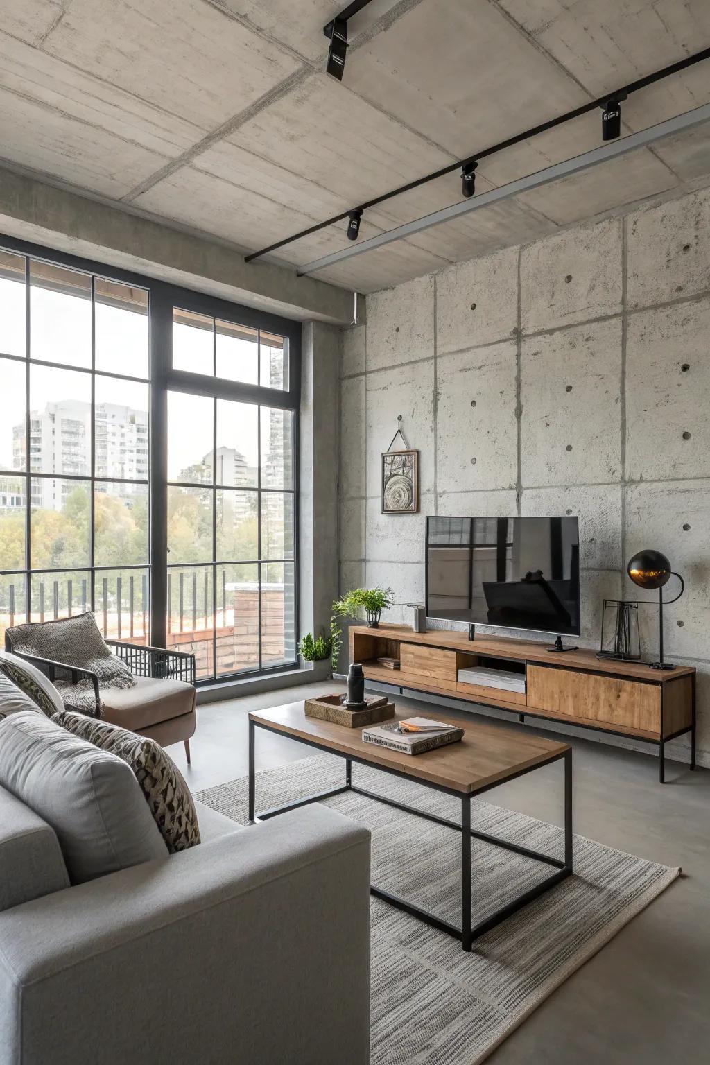 Plain effects offer a modern, edgy touch.