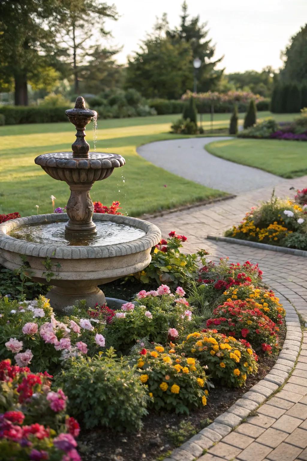 Water details bring peace and attract wildlife to your garden.