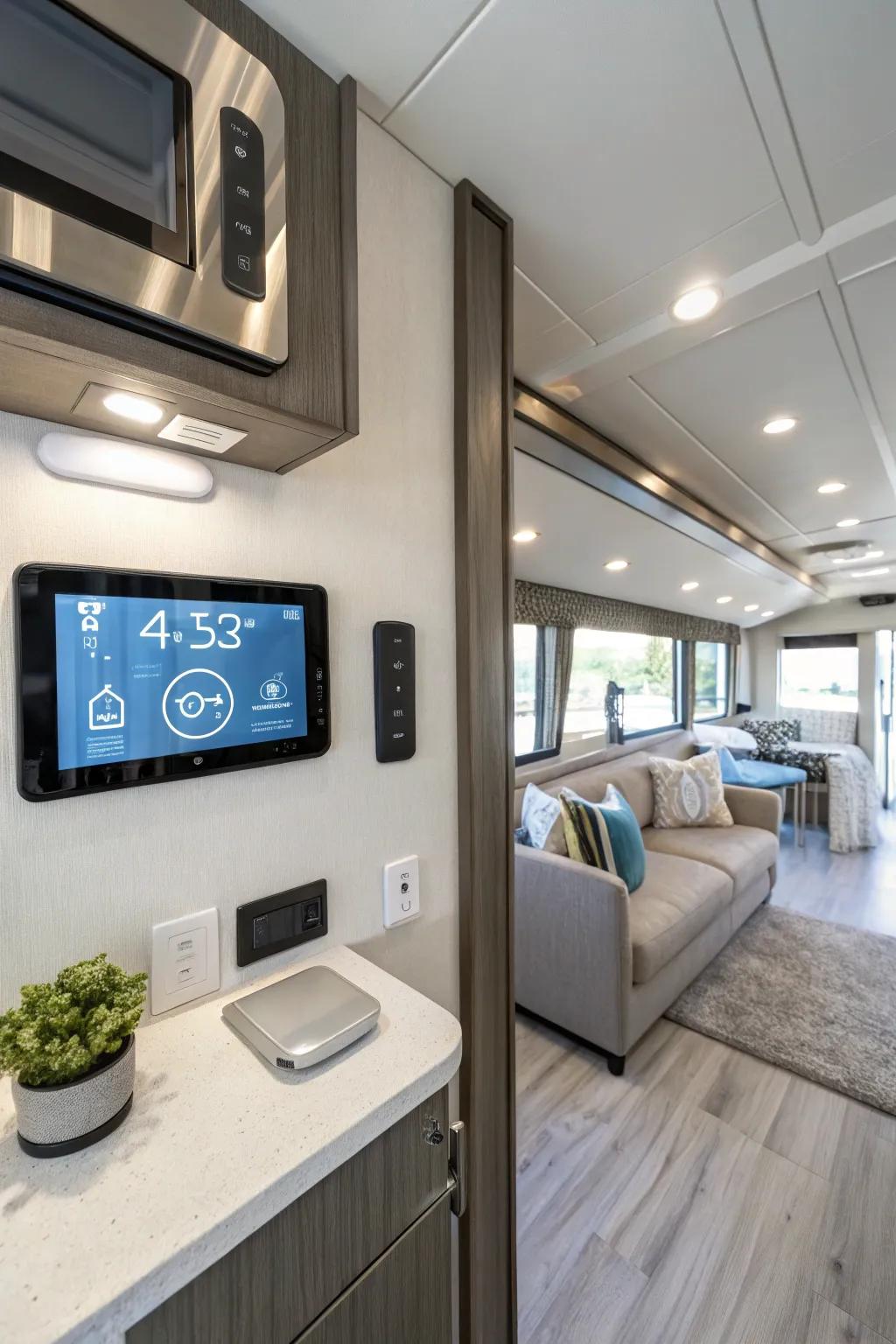 Intelligent home features deliver modern convenience.