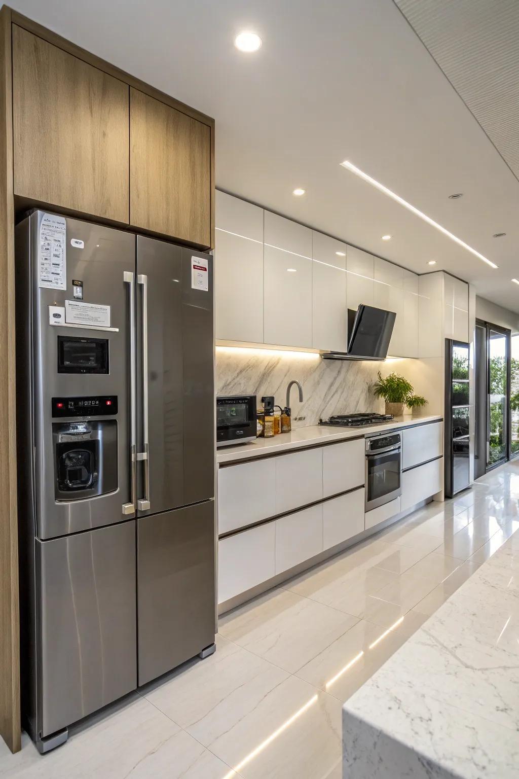 Smart home tech enriches the functionality of the space while safeguarding the natural allure.