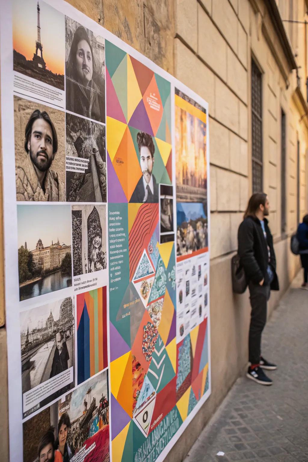 Collection posters tell a story through creative assembly.