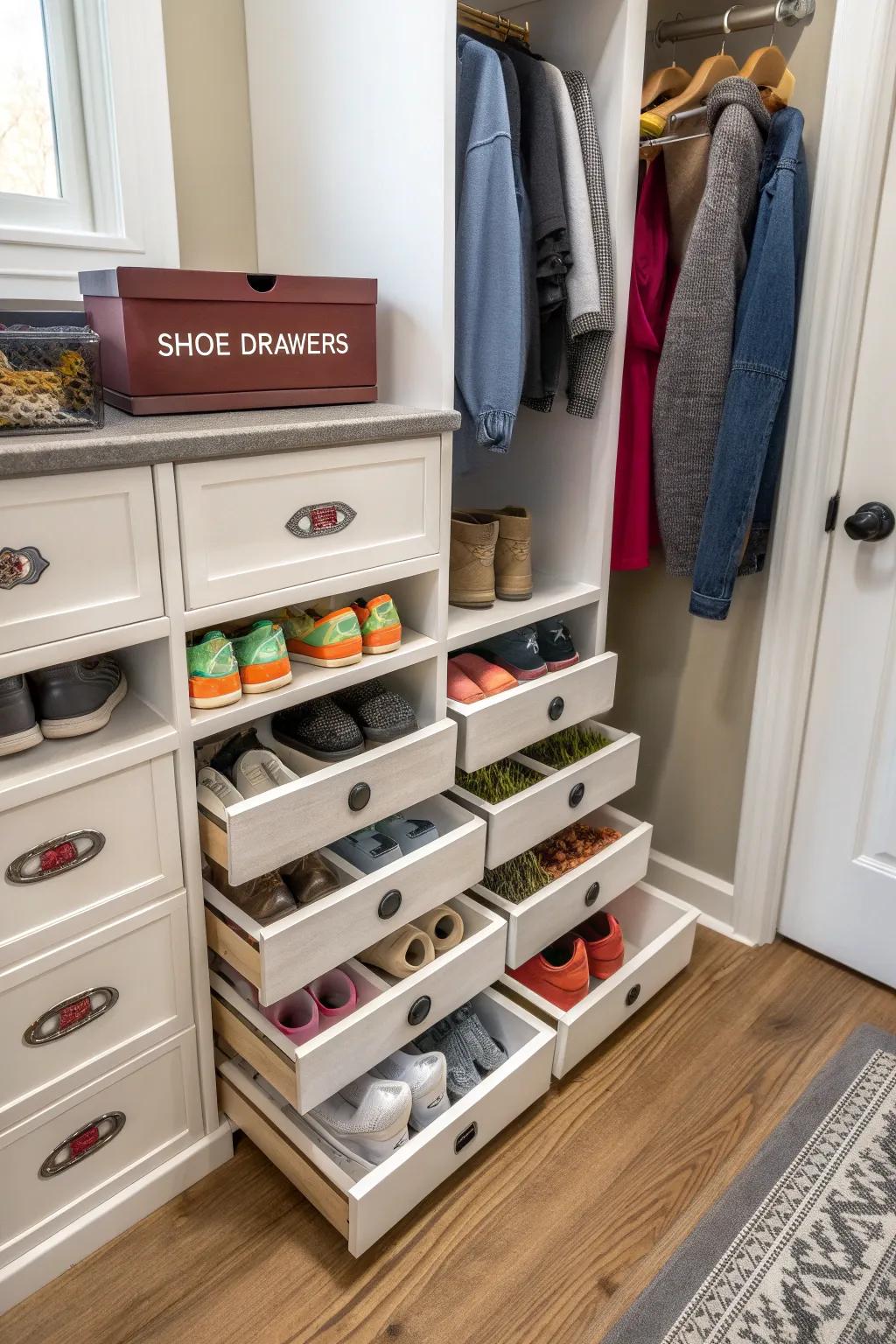 Personalized drawers.