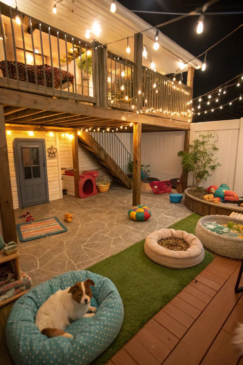 Create a haven for your pets.